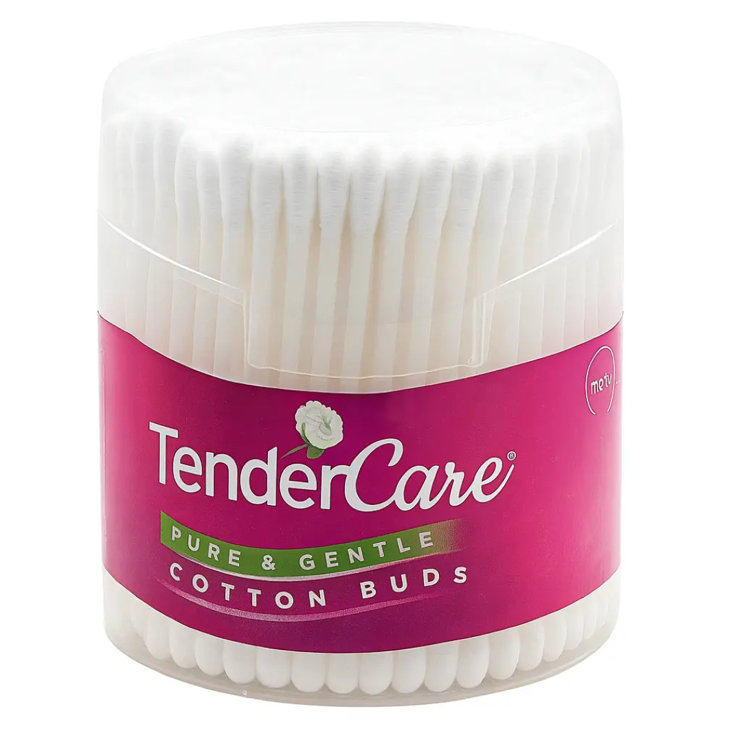 TENDERCARE EARBUDS TIN PINK 100'S